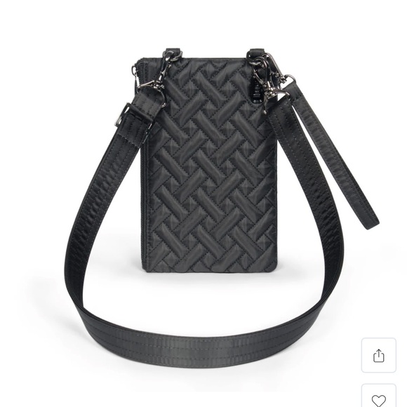 NWT Lug Peekaboo Convertible Crossbody Bag in Midnight Black - Picture 6 of 12